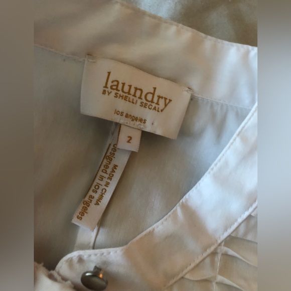 LAUNDRY BY SHELLI SEGAL Sleeveless blouse NWT - Picture 2 of 12